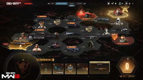 packs cp 2023|Warzone and MW3 Battle Pass sectors, rewards, and Blackcell .
